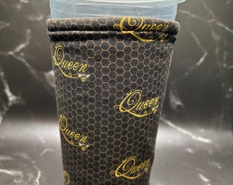 Large Queen Bee Insulated Cup Sleeve