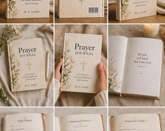 Prayer Journal for Women. A space for faith, reflection, and daily connection