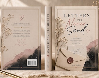 Healing Journal for Emotional Release | Guided Self-Love Journal | Letting Go Workbook | Digital Download PDF | Therapy Journal for Women
