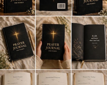 Prayer Journal for Women. A space for faith, reflection, and daily connection