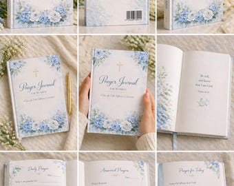 Start your journey of reflection, faith, and inner peace today. Prayer Journal for Women