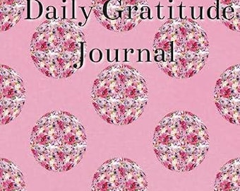 Bloemendagboek voor dagelijkse dankbaarheid: zelfexpressie, mindfulnessdagboek