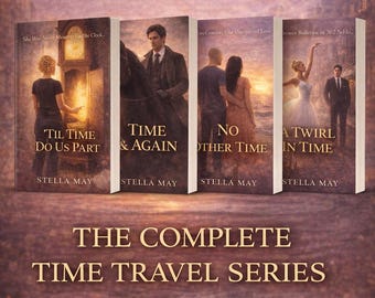 Time Travel Romance Novel Series | Complete Ebook Collection | Clean Historical Romance Fiction | Women's Fiction Digital Download