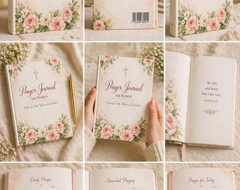 Start your journey of reflection, faith, and inner peace today. Prayer Journal for Women