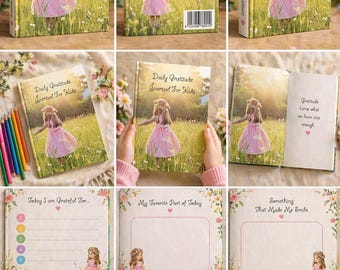 Kids Gratitude Journal PDF | Space Theme Mindfulness Journal for Children | Daily Reflection Workbook | Digital Download