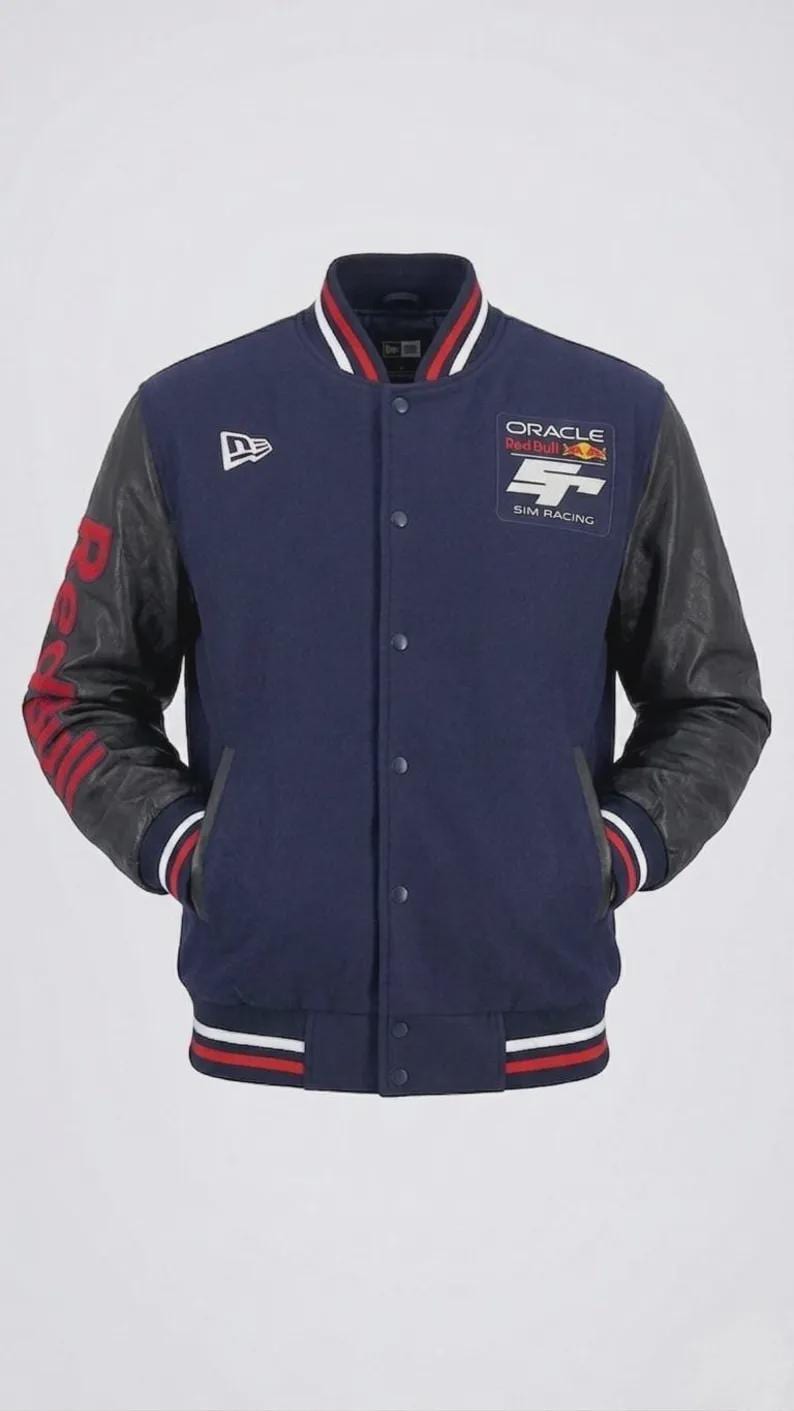 Red bull racing leather jacket - Etsy 日本
