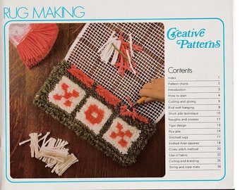 Rags to Rugs Book 4 Rugs to Crochet Pattern Book Leisure Arts 1186