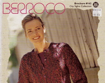 City Sights Collection Knit Sweaters Pattern Book Berroco 162