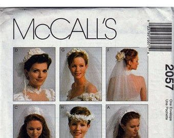 Bridal Veils Original McCall's Uncut Sewing Pattern 2057