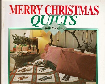Merry Christmas Quits Made Easy Quilt Pattern Book Oxmoor House 199108
