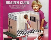 Fashion Doll Carry and Play Health Club Barbie Plastic Canvas Pattern The Needlecraft Shop 943747