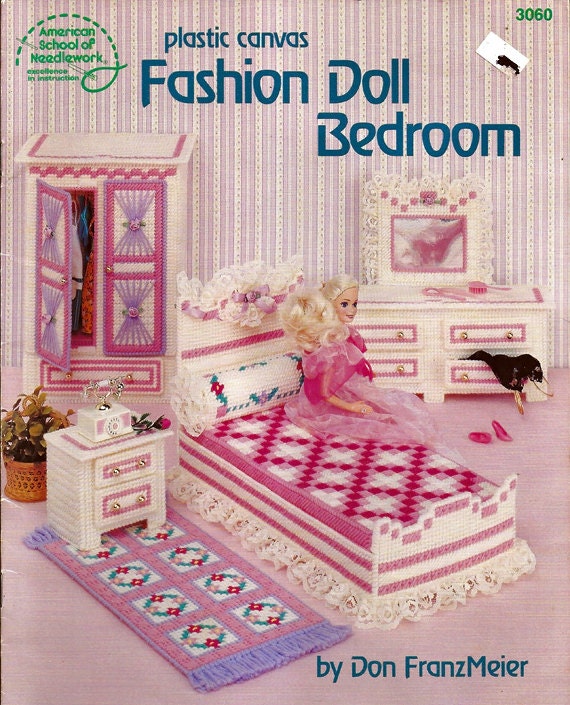 barbie plastic canvas