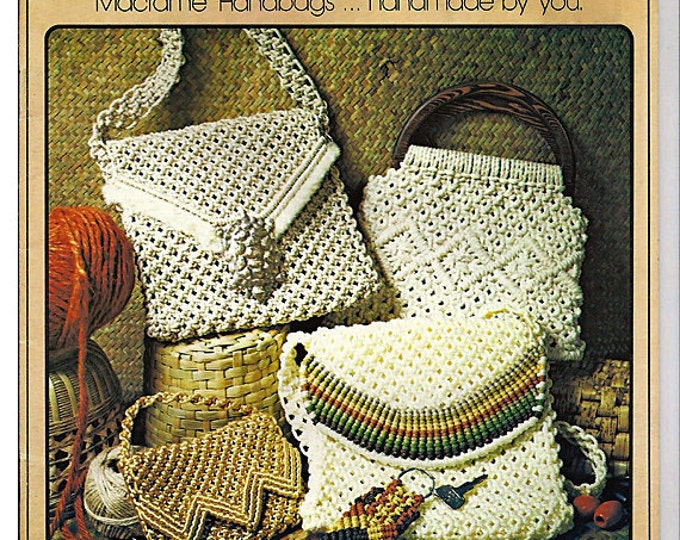 Purse Strings Macrame Handbags... Handmade by You No 7119 Etsy