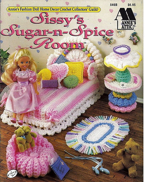 crochet barbie furniture