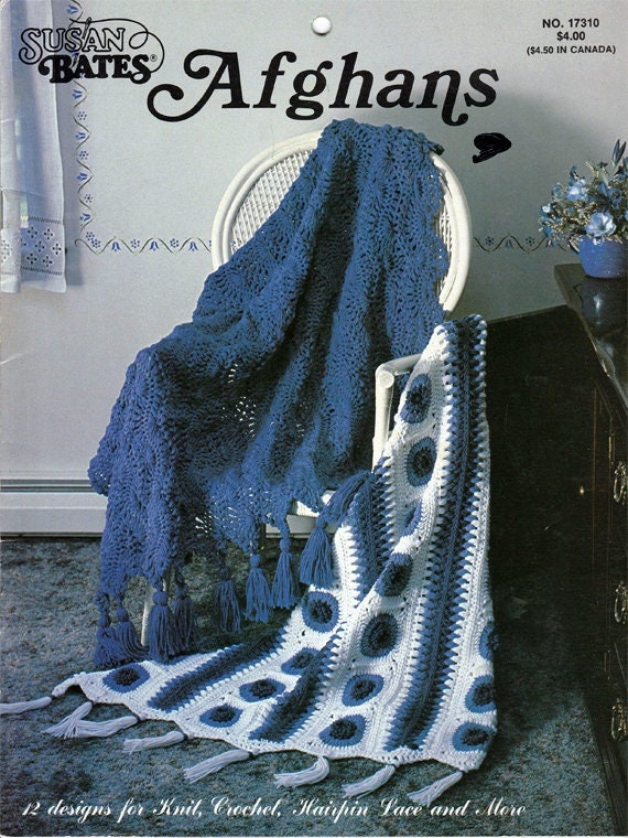 Loom Knit Lace Afghan 