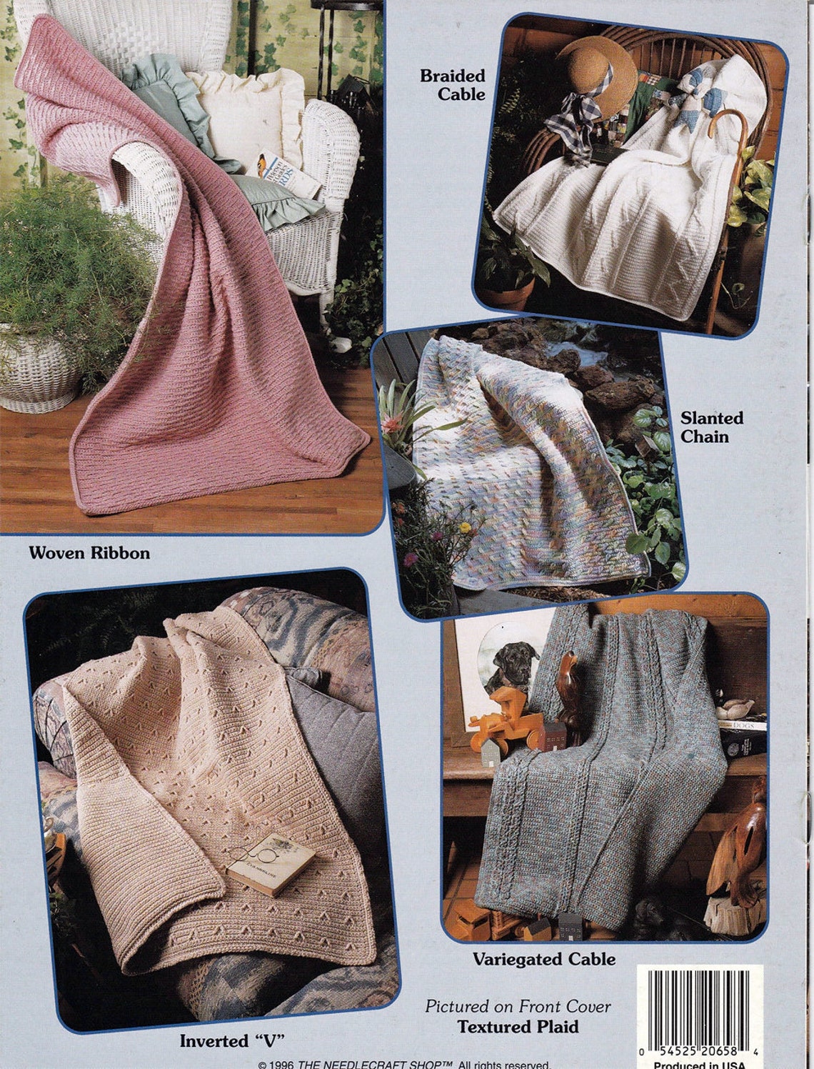 Wheelchair Lapghans Crochet Afghan Pattern The Needlecraft Etsy