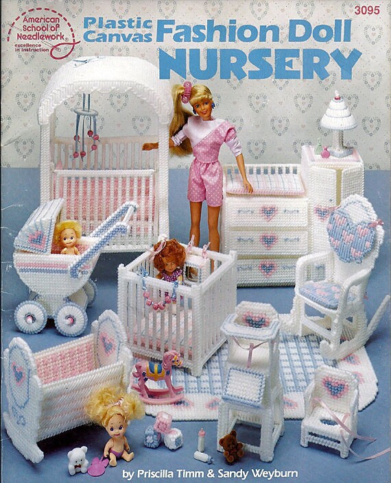plastic canvas barbie furniture