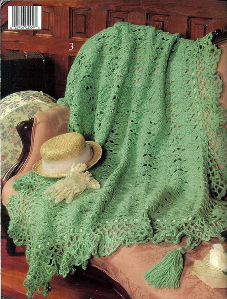 Absolutely Crochet Pattern Book Leisure Arts Leaflet Etsy