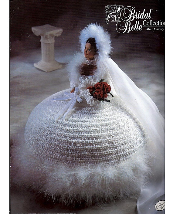 Miss June Bridal Belle Dress for Barbie Doll Crochet PATTERN//INSTRUCTIONS//NEW