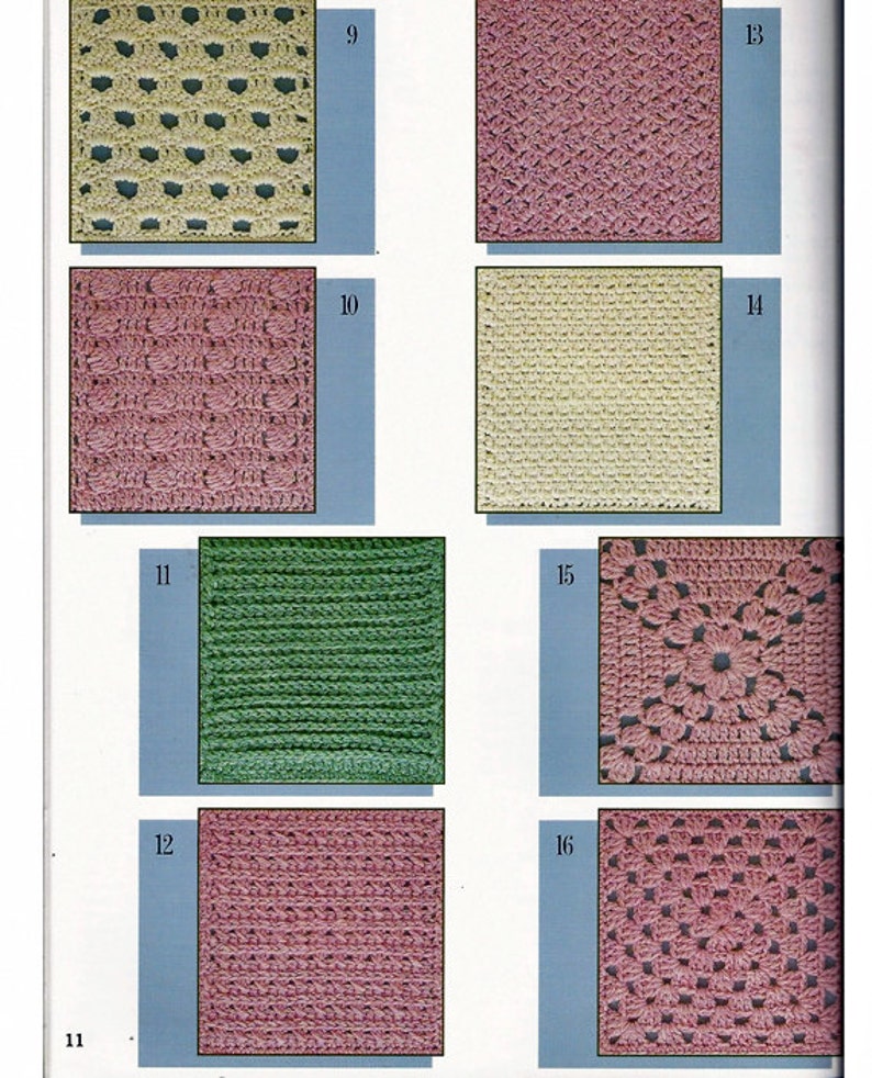 63 Easy to Crochet Pattern Stitches Crochet Pattern Leisure | Etsy