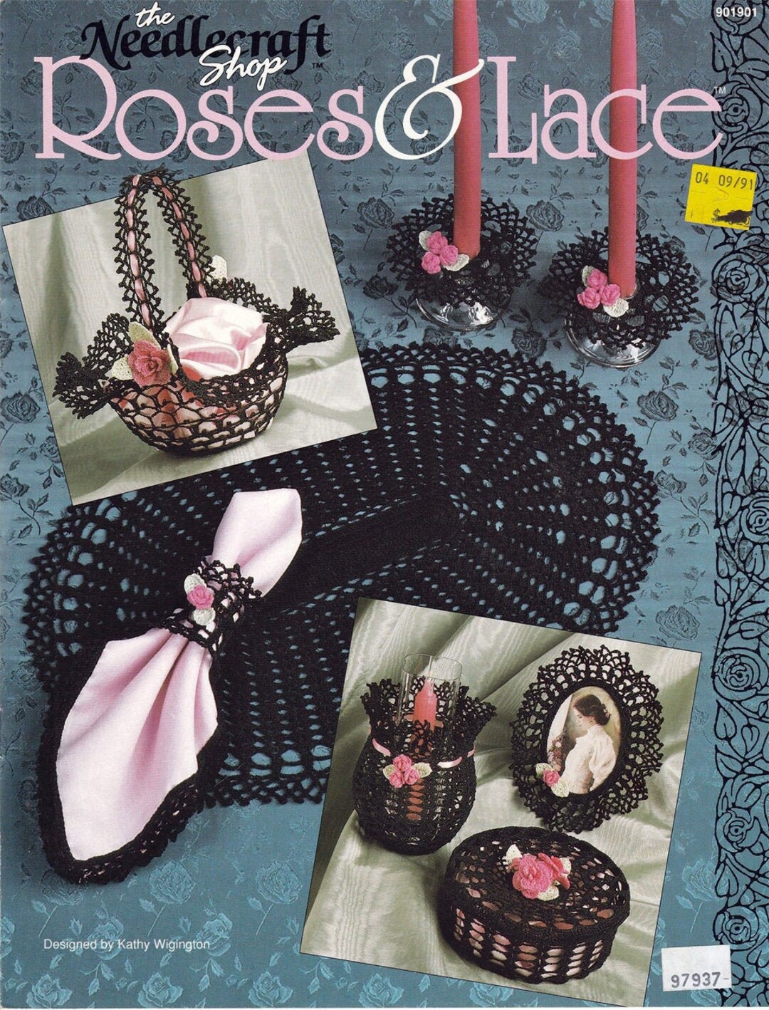 Roses & Lace Crochet Pattern Book the Needlecraft Shop 901901 - Etsy