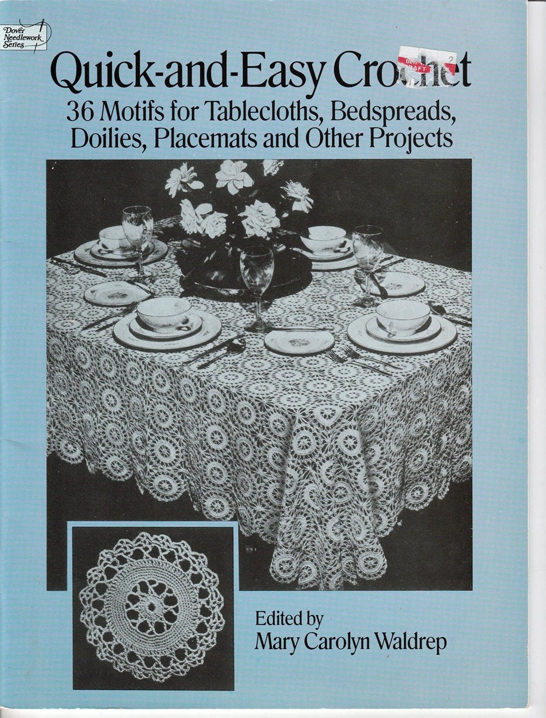 Quick and Easy Thread Crochet Pattern Book Dover Needlework Series ...