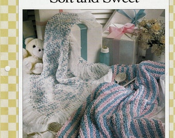 Sort and Sweet Baby Afghans Crochet  Pattern Vanna's Afghan and crochet Favorites