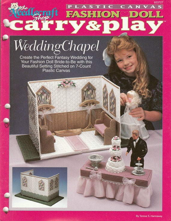 Carry /& Play Floor /& Tote Plastic Canvas Fashion Doll Leaflet