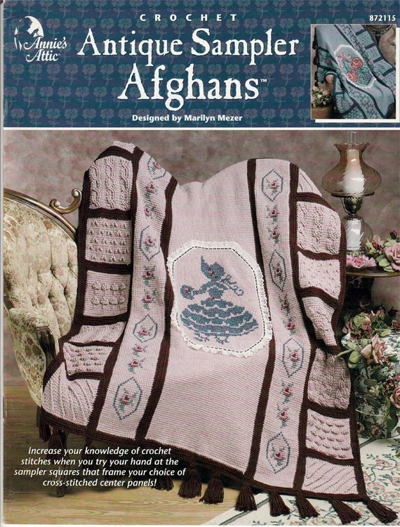 アンティークサンプラーブック 165 Piece RARE Samples Antique French Crochet Lace Sampler Book