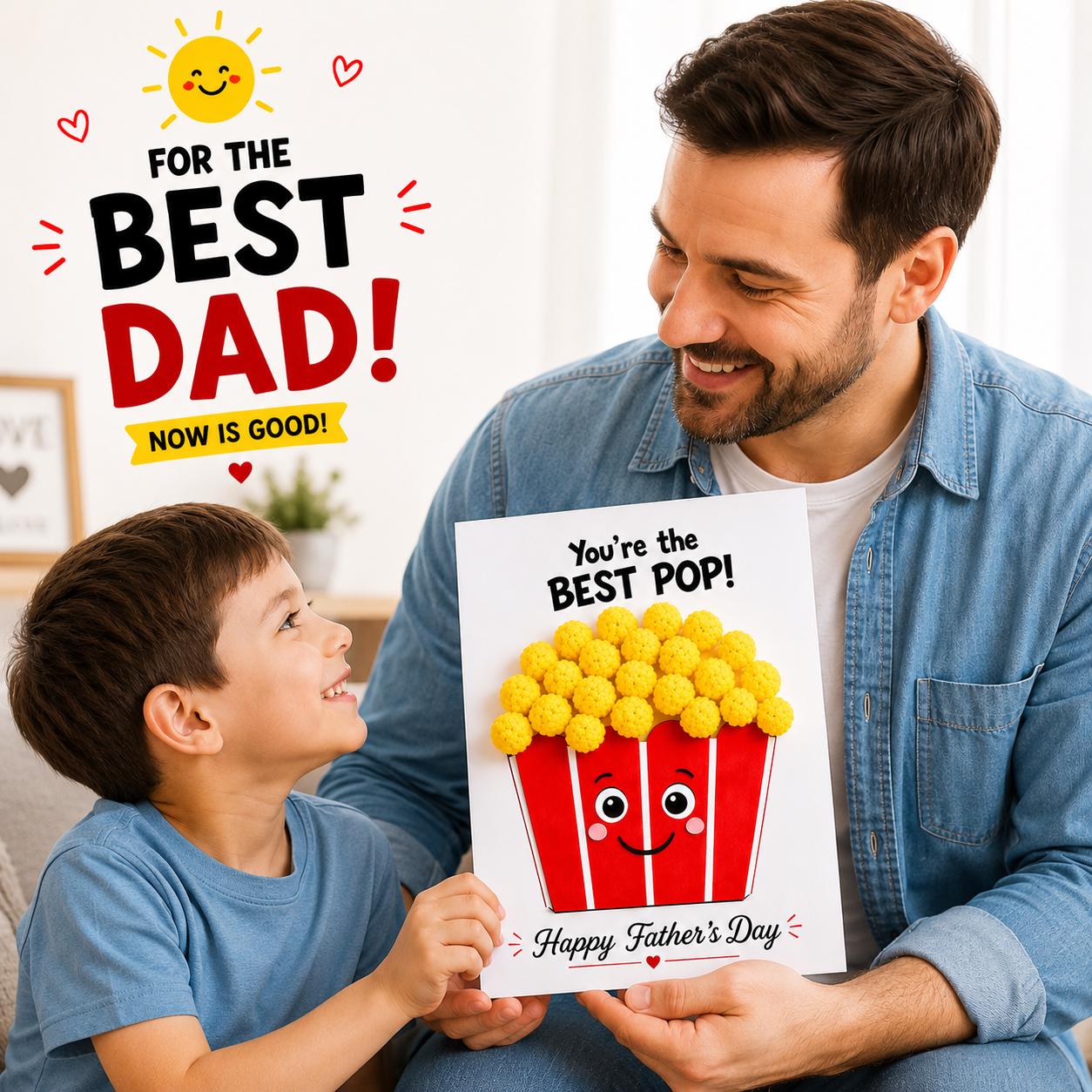 41 Easy Popcorn Crafts for Kids 4 Father's Day Popcorn Craft Printable, You're The Best Pop Craft,…