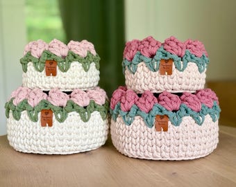 Decoratieve bloemenmand