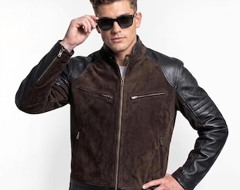 Johnny Cage Wildlederjacke, inspirierte Gaming-Jacke von mortal kombat 2
