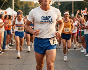 Chafe Your Dreams T-shirt | Comfort Colors 1717 | Soft Cotton Tee | Relaxed Fit | Vintage Style | Casual Wear | Gift for Athletes
