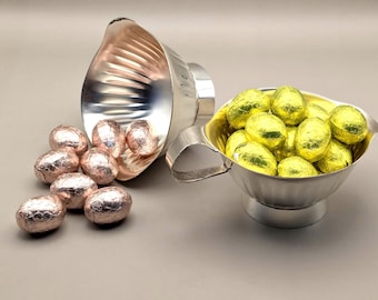 Vintage Art Deco Silver Plated Cream & Sugar Set – Elegant Fluted Design – Warm Patina – Timeless Mid Century Tableware