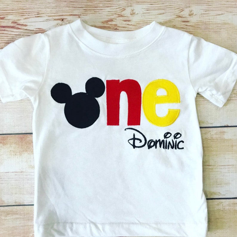 MOM of the Birthday Boy Mickey Mouse T Shirt Mickey Birthday Shirt DAD 269