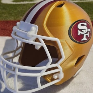 49ers 3d Helmet - Etsy 49ers 3d Helmet - Etsy