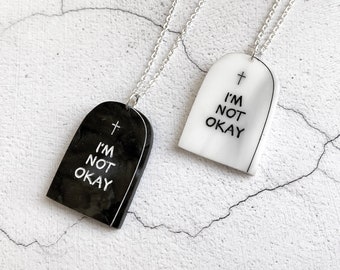 I’m Not Okay - My Chemical Romance Necklace