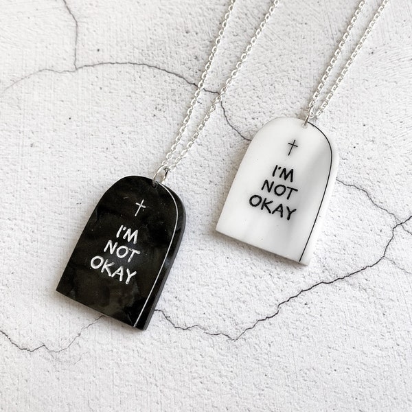 I’m Not Okay - My Chemical Romance Necklace