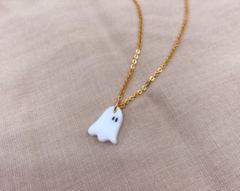 Tiny Ghostie Necklace