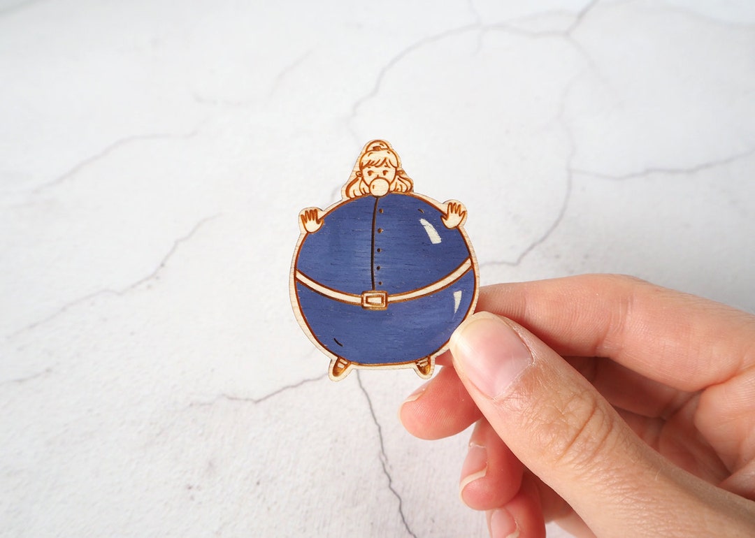 Violet Beauregarde Blueberry Brooch, Charlie & the Chocolate