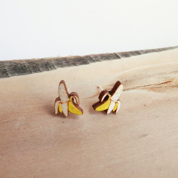 Banana Earrings