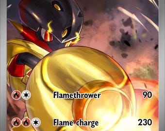 Karta holograficzna Armarouge Ex custom