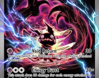 Mimikyu Ex spersonalizowana karta holograficzna