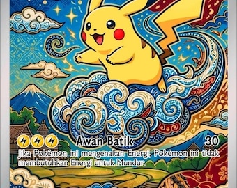 Pikachu Ex spersonalizowana karta holograficzna