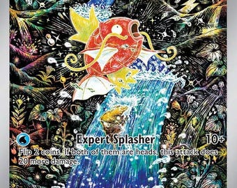 Karta holograficzna Magikarp na zamówienie