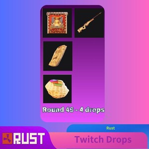 Botín de Rust Twitch - Ronda 49 - 4 objetos