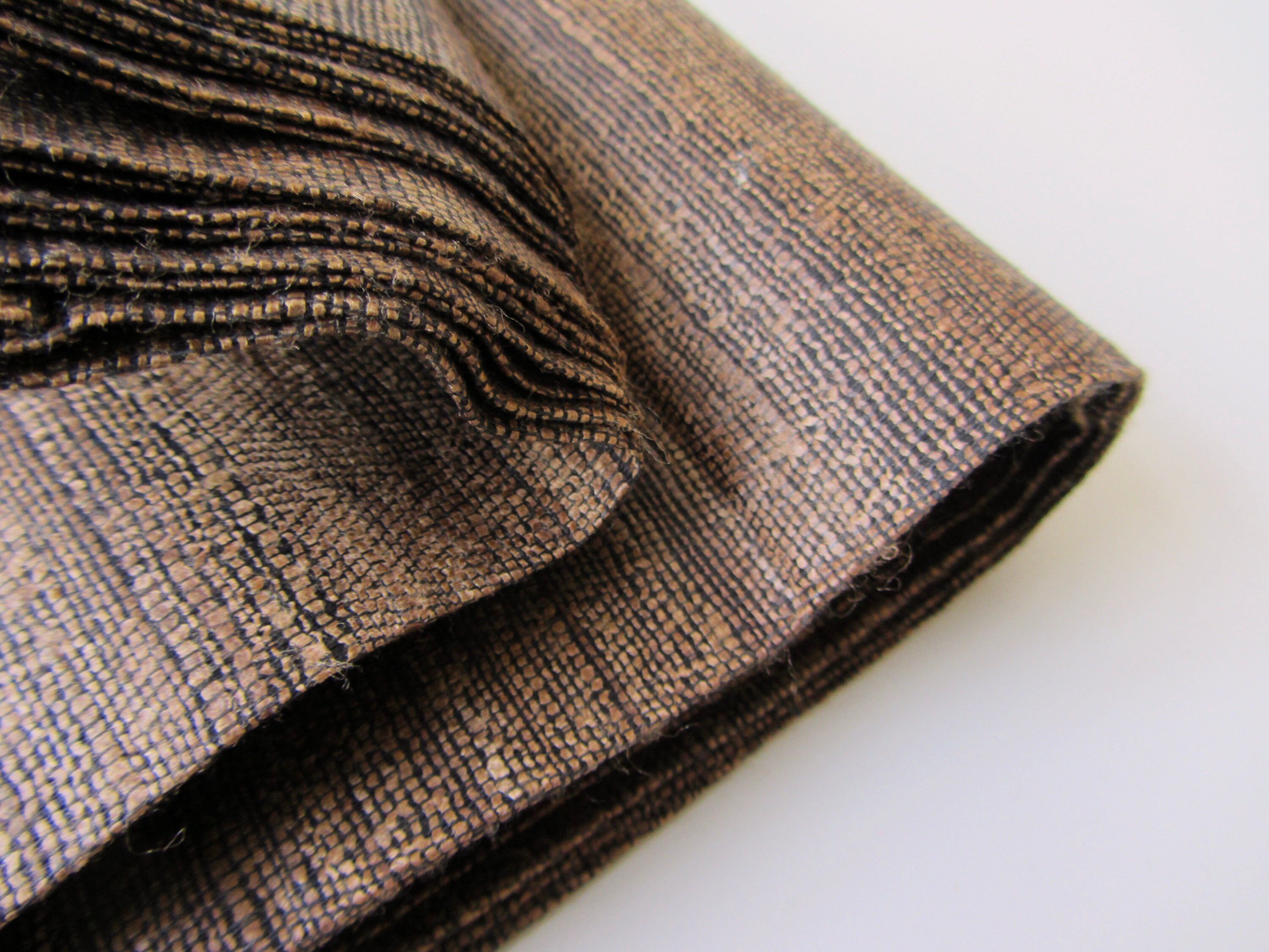 Brown Natural Raw Silk India Fabric Nr 886 per Fat Quarter Etsy