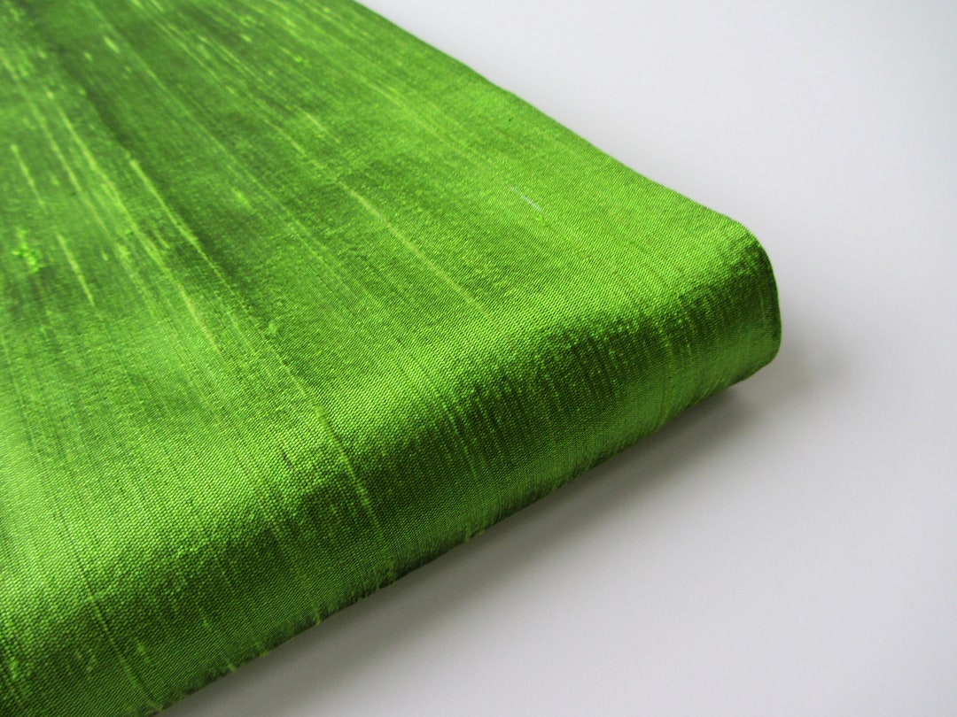 Aloe Green Silk Shantung 54