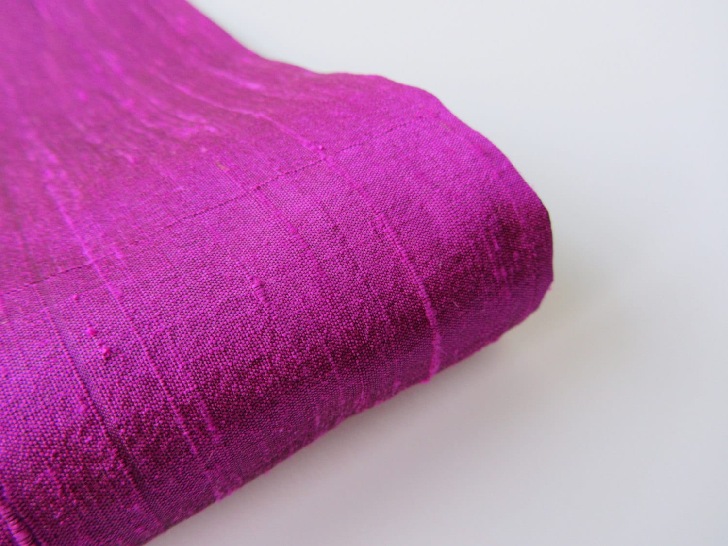 Plum purple raw silk wedding bridal peace shantung silk fabric number 755  - 1/4 yard | fat quarter