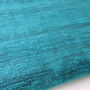 Pine green natural silk India fabric nr 944 per yard or meter
